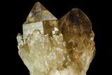 Smoky Citrine Crystal Cluster - Lwena, Congo #128420-2